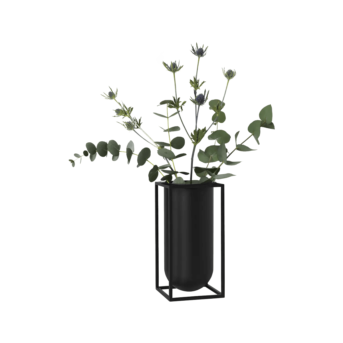 Cube Lolo Vase Black