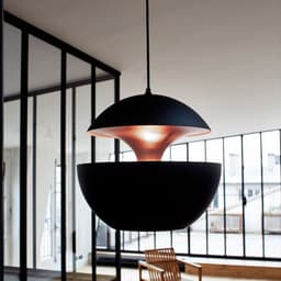 The Sun Pendant Black